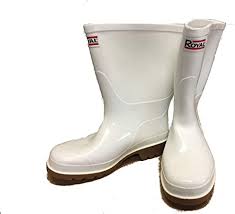WHITE ROYAL RUBBER BOOTS